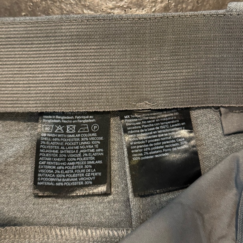 Gray Skinny Ankle Length Dress Pants - Picture 5 of 7